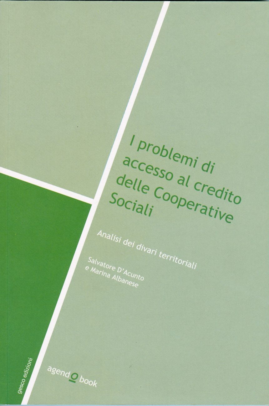 I problemi di accesso al credito delle Cooperative Sociali